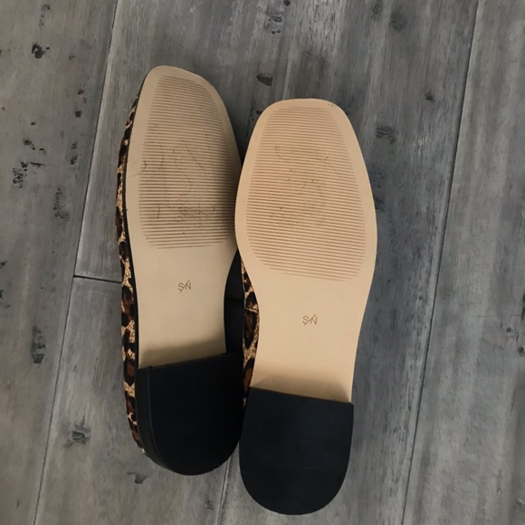 NWT Something Navy Leopard Loafers - Picture 8 of 8